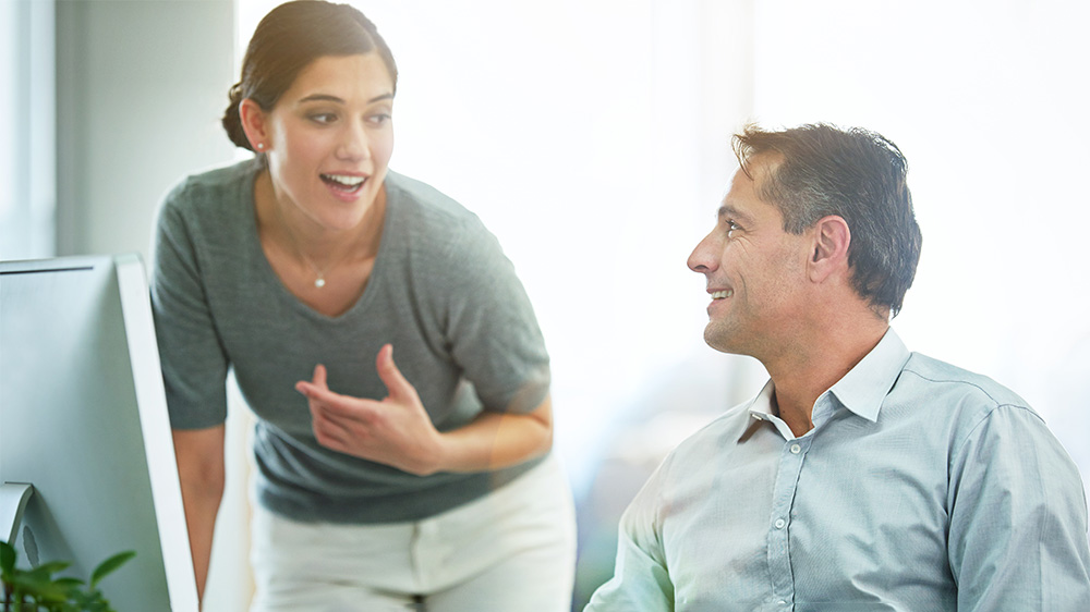 Bild Coaching am Arbeitsplatz